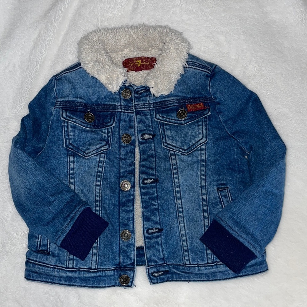 Unisex 7 all mankind Jean jacket